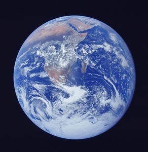 NASA Satellite Photo of Earth From Space - Stock Photography